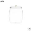 Multifunctional Storage Jar With Lid Plastic Transparent Storage Box Sealed Cereals Jar Flour Rice Nuts Beans Dry Food Container