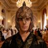Horned Hat Roman Battle Costume Accessory Soft Latex Ancient Fighter Helmet For Role Playing And Cosplay