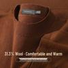 SHANSHAN Men's Summer Wool Blend Knit Tee