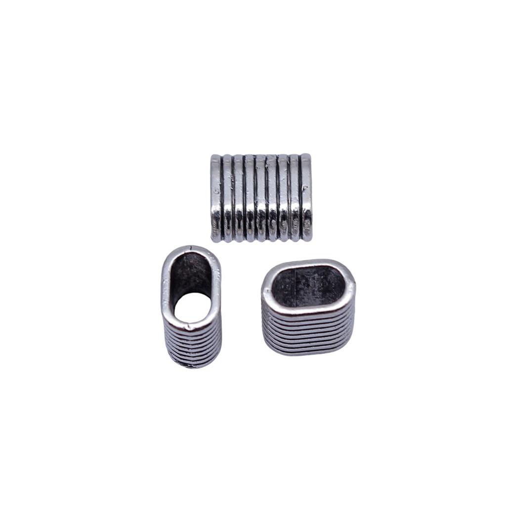 Tribal Pattern Tube Beads Charms Braided Spacer Beading For Jewelry Materials