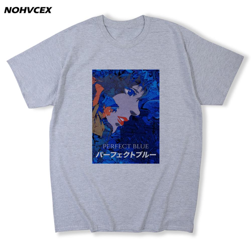 Summer Perfect Blue Anime Japanese Men T Shirt Cotton Design S