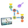Suction Cup Baby Bath Toy: Spinning Water Sprayer with Pipes