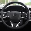For Honda Civic X 10th GEN 2016 2017 2018 2019 2020 2025 Steering Wheel Panel Sticker Cover Trim Car Interior Accessories