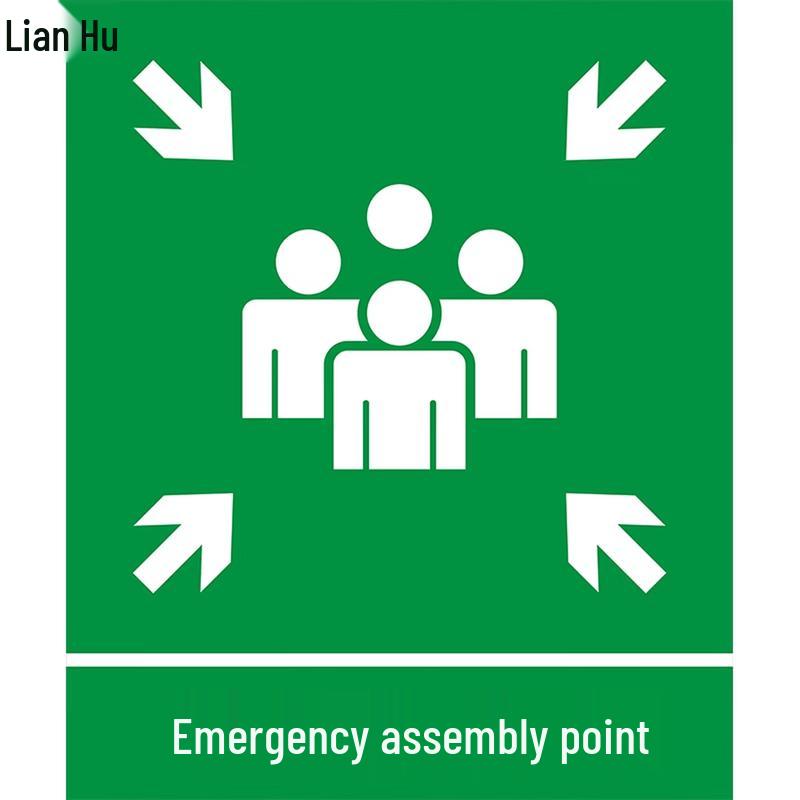 Lianhu Power Stainless Steel Safety Warning Sign