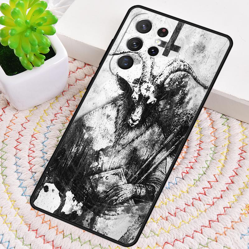 Devil Satan Phone Case for Samsung Galaxy note 10 pro S26 Ultra S23 S24 FE S25 S21 S22 PLUS shockproof Cove