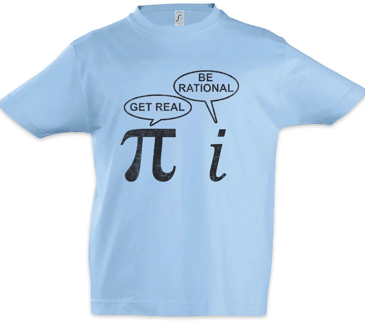 

Get Real Be Rational Boys kids boys T-Shirt Math Mathematician Teacher Fun Nerd Professor 120