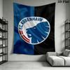 F.C. Copenhagen Wall Tapestry Aesthetic Wall Hanging Printed Fabric Blanket Decorative Tapestries for Bedroom Living Room Home Decor