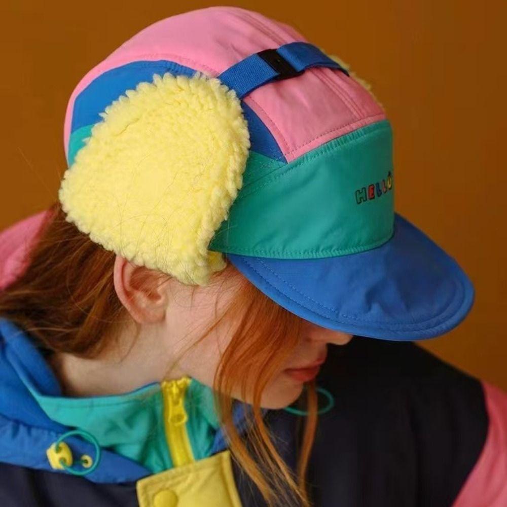 Vindtett Vinter Bomberlue Ørebeskyttelse Vinter Skilue Casual Spisslue Utendørs