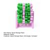 Thread Spool Display Stand Rotating Sewing Organizer, 60 Spools Capacity 360 Degree Swivel Supplies Storage Rack, Embroidery Holder for Room