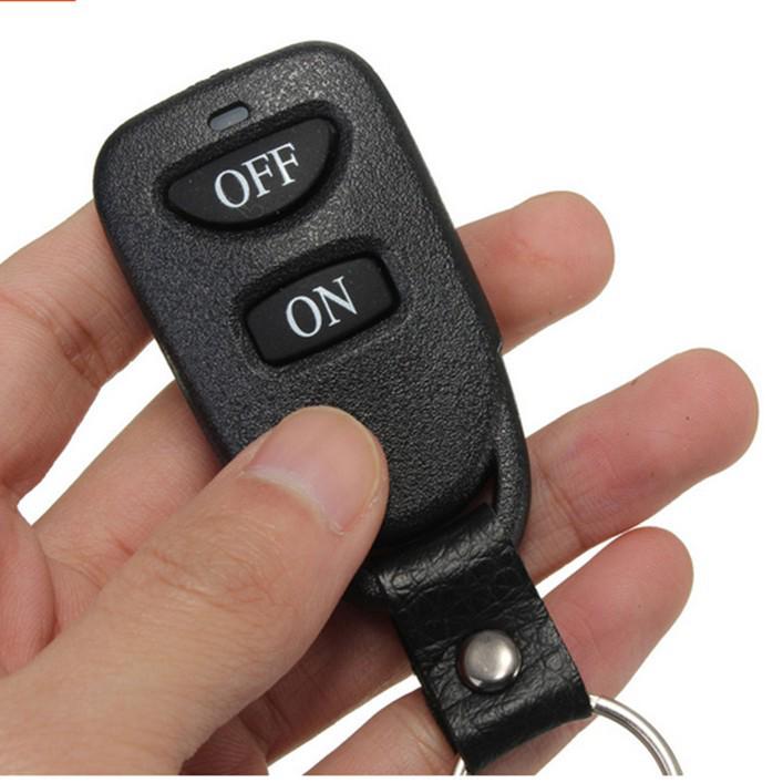 AK-QY02 Belt Buckle Remote Control, 2-Button, Learning Code, EV1527 Chip, 315/433MHz.