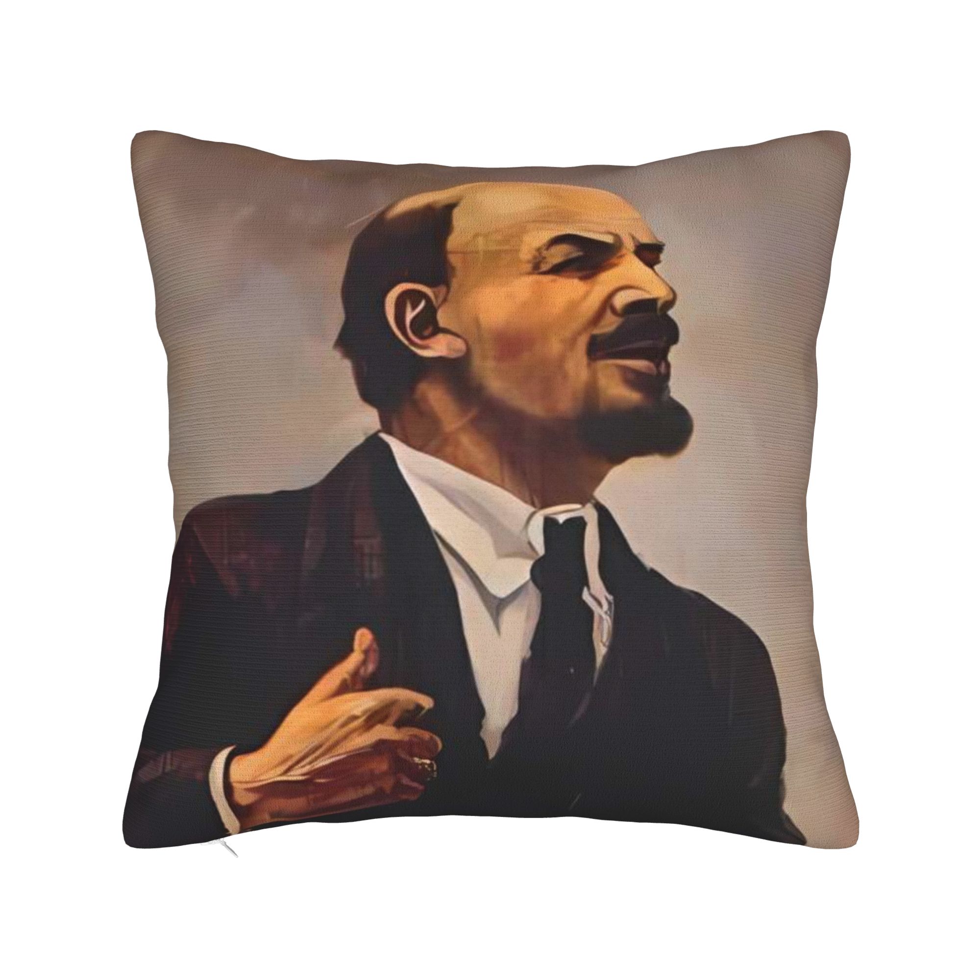 Наволочка Ленин Иосиф Сталин Мягкая Наволочка для Подушки Милая Забавная Наволочка для Дивана Автомобиля Домашнего Декора 12x12Inch