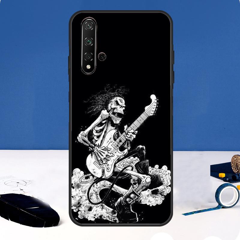 Musical Instrument Drum Case For Huawei Nova 12i 7i 8i 11i 12s 11 9 10 SE Y60 Y61 Y70 Y72 Y73 Y90 Y91 P30 P40 Lite