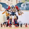 High-tech Modular Mecha Building Blocks Compatible with LEGO 71834 Ninjago Series