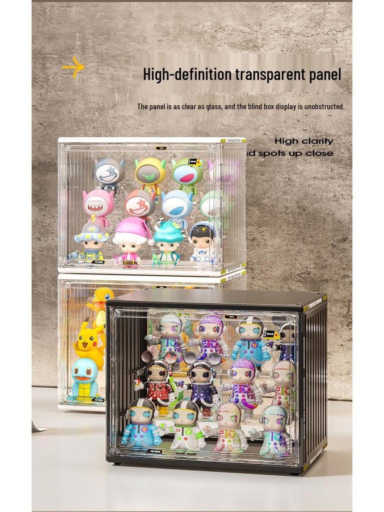 Tiered Acrylic Dustproof Display Case for Pop Mart & LEGO Figures