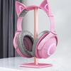 Headphone Holder Rack Aluminium Alloy Headset Support Stand Space Saving Earphone Mount Hanger Desktop Organizer