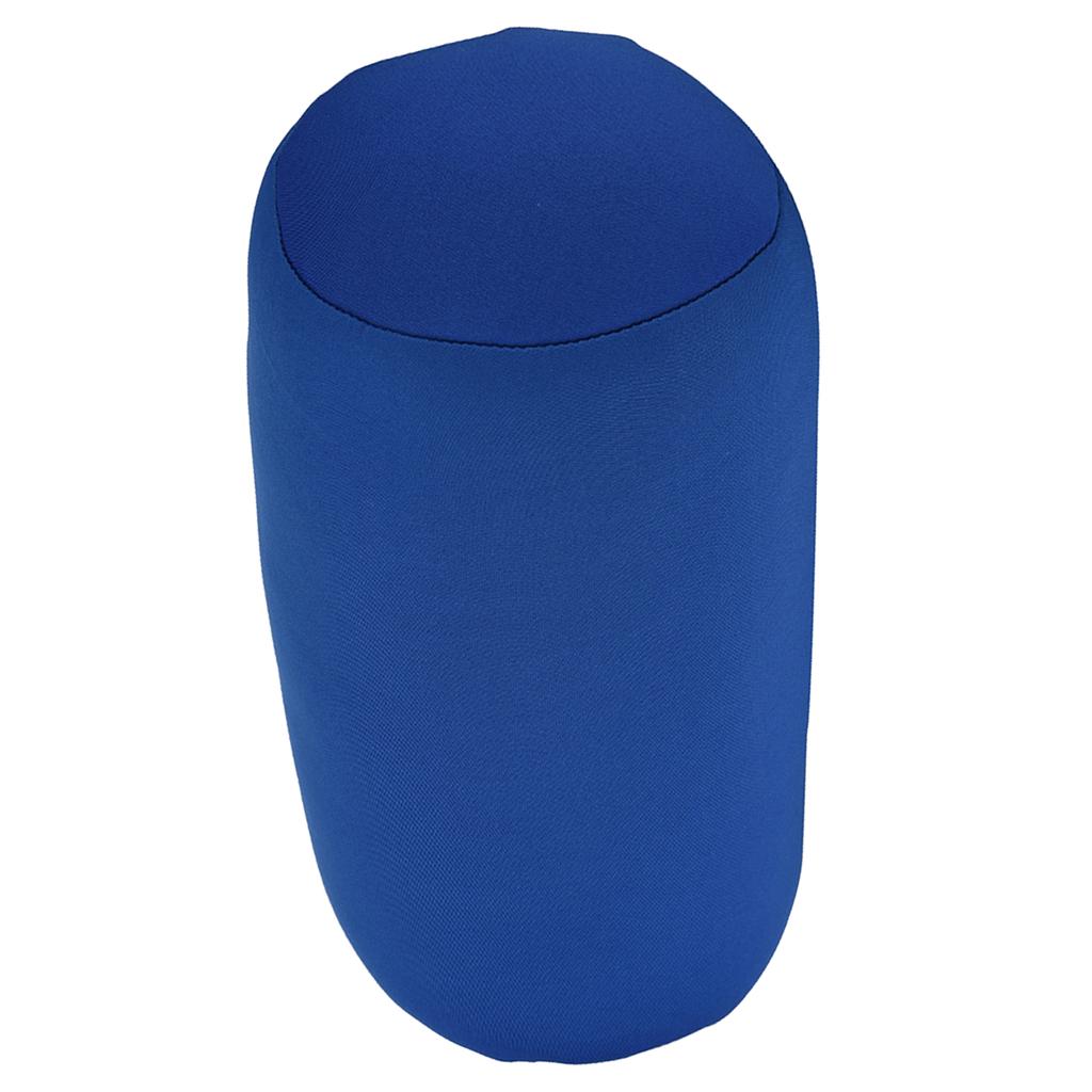 Pernă pentru spate Microbead Roll Throw Perna Acasă Dormit Suport pentru gât Confortabil Albastru