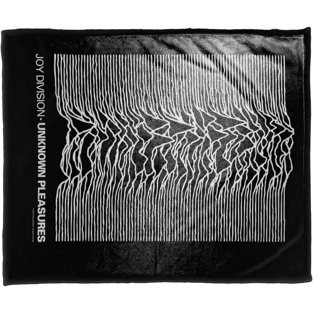 Joy Division Unknown Pleasures Sherpa Fleece Blanket