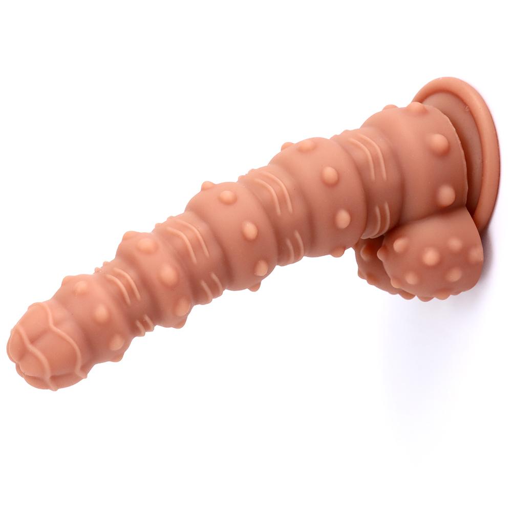 Silica Gel Realistic Dildo for Women Masturbator Soft Jelly Suction Cup Anal Big Penis Anal Plug Erotic Adults Female Lesbian Sex Toys