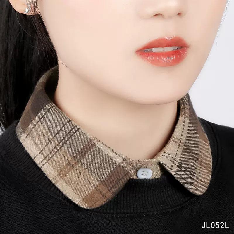 Children's Versatile Denim Dickey Faux Collar for Sweaters and Ladies - Multifunctional Pointed Collar Decoration