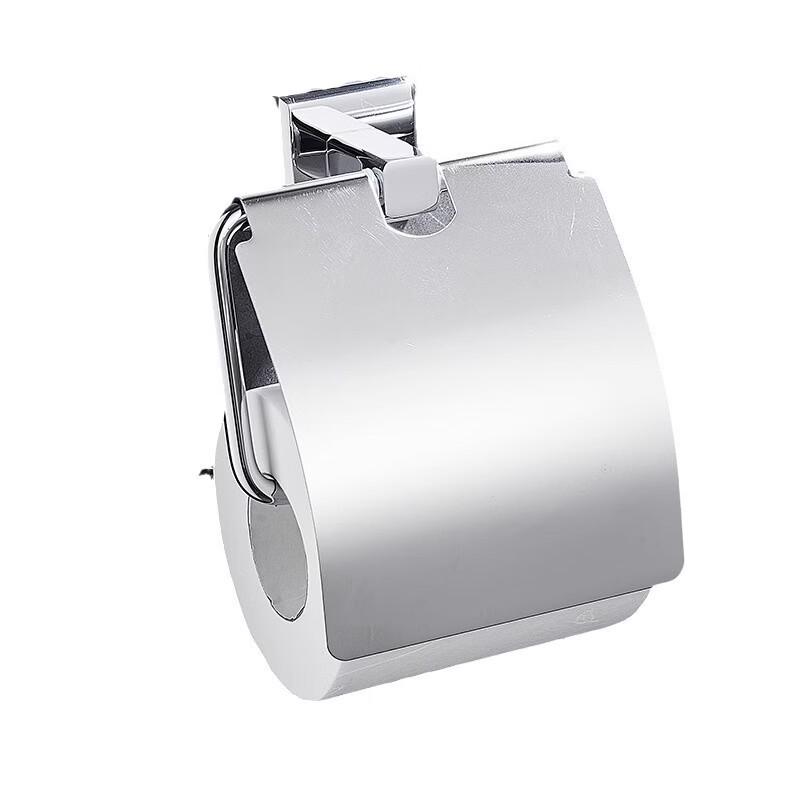 Cmaos Large Suction Cup Wall-Mounted Toilet Paper Holder
