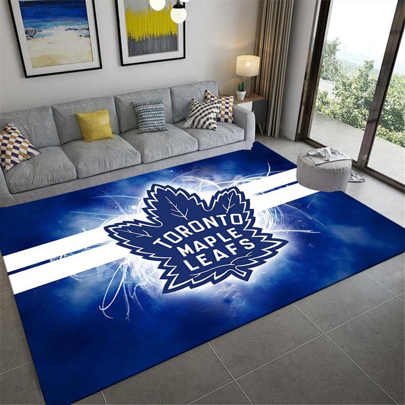 Toronto Maple Leafs Carpet Rug for Living Room Bedroom Home Sofa Decoration,Kids Play Non-slip Floor Mat