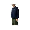 Reebok Solid Color Casual Versatile Jacket Unisex Jacket Navy-Blue 24FRE201UGN1