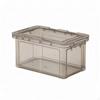 Clear Storage Box Transparent Plastic Carry Handles