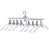 Multi-function Folding Clothes Hanger Travel Drying Rack Home Non-slip Windproof Drying Rack Shirt Storage Rack Closet Organizer