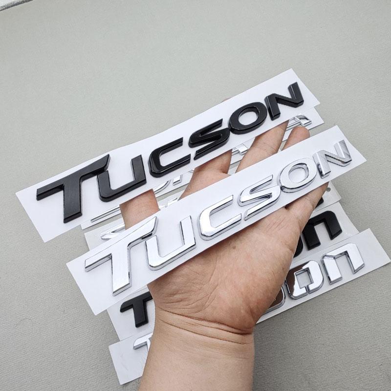 Rlapg3 3D ABS SONATA TUCSON Stylizacja Logo Litery Naklejka Bagażnik Tylny Emblemat Odznaka Naklejka Dla Hyundai Akcesoria Dekoracyjne Samochodu