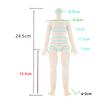 () 1/3 1/4 1/6 Doll's Clothes for 60/45/30cm Bjd Doll Diy Girl Toys Princess Skirt Dress Up Doll Accessories, No Doll