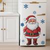 DIY Christmas Wall Sticker Cute Snowflake Decal Christmas Snowman Sticker  Refrigerator