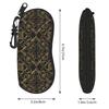 Golden Medallion Baroque Accessories Glasses Case for Girls Protective Zipper  Glasses Storage Box Ins Eyewear Container