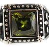 Designer Ring 'Thorgal' Green