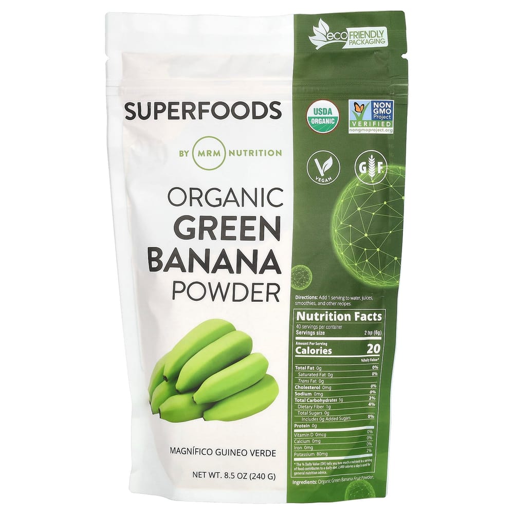 

MRM Green Banana Powder 240g (8.5oz) 240g - 1 ea