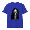 Streetwear Black White Praying Dreadlocks Rasta Unisex Portrait Print Casual T Shirt vintage Washed Comfortable Slightly Stylish