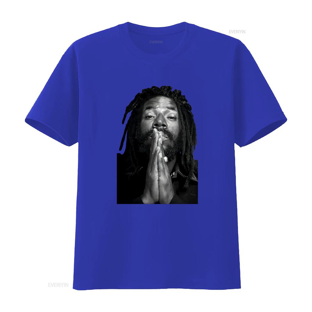 Streetwear Black White Praying Dreadlocks Rasta Unisex Portrait Print Casual T Shirt vintage Washed Comfortable Slightly Stylish