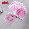 50Pcs Disposable Shower Drain Hair Catcher Strainer Filter Sticker Kitchen Sink Sewer Outfall Stopper Bathroom Floor Drain Cover