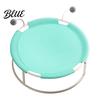 Secure Sleeping Space with Removable Bed Free-Standing Elevated Cat for Pets Round Hammock Durable Frame