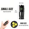 Portable Powerful Mini LED Flashlight With pen clip Rechargeable Pocket Emergency Torch Waterproof Hiking Camping Flash Light