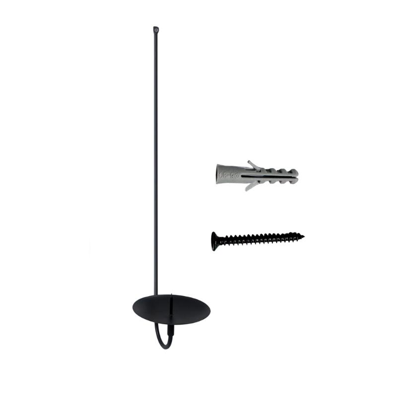 Настенные металлические железные настенные подсвечники Подвесное искусство Домашний декор Настенные декоративные подсвечники Подарок 1