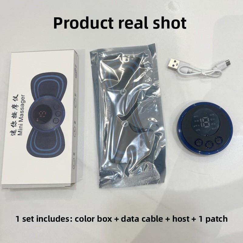 

Мини массажный патч 8 режимов 19 уровней интенсивности, портативный умный EMS массажер для шеи и плеч Without remote control