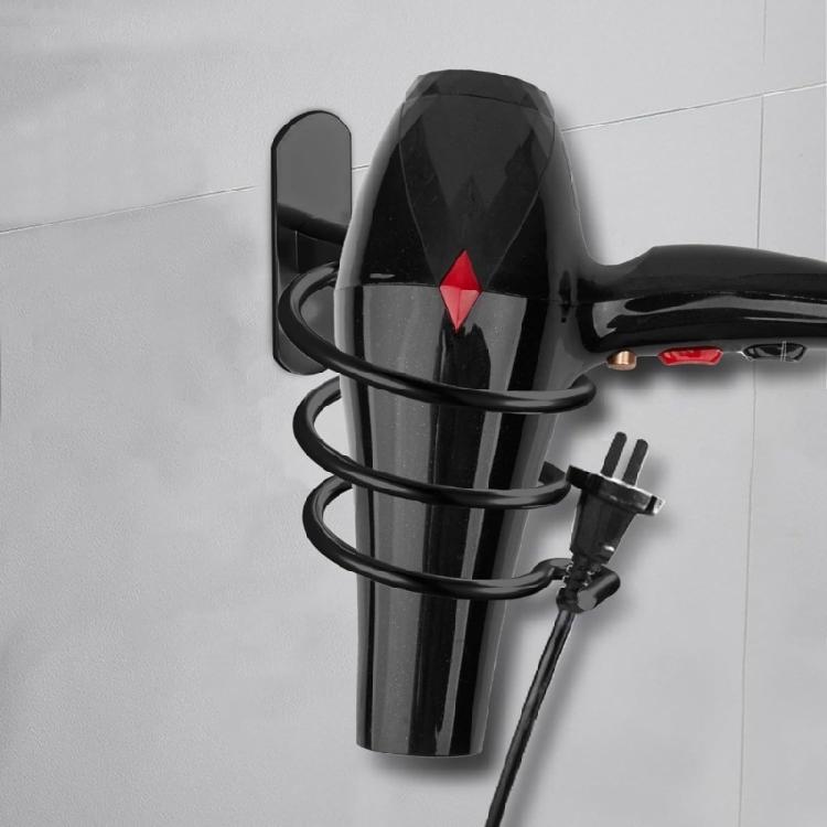 Hairdryer Organizer Blow Dryer Stand Hair Dryer Rack Wall Mounted Hair Care Tool