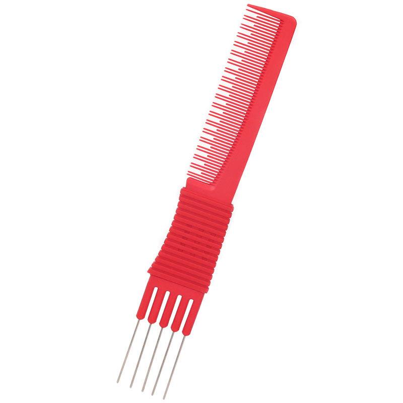 Pet Cats Dogs Comb Massage Grooming Styling Comb Dual Use Comb Dog Grooming Brush For Cat Dog Hair Cleaning Pet Products красный