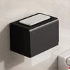 Waterproof Toilet Paper Box Wall Mounted Phone Holder Dust-proof Storage Shelf Organizer  Bathroom