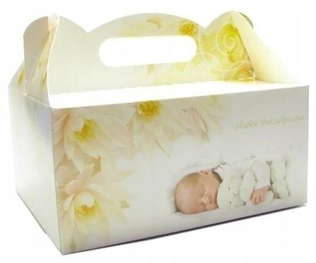 Decorative Cake Box - Christening, 1 Pc