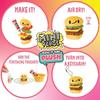 Miniversa MGA Make It Mini Peluche, Empaque Ciego, DIY, Peluches Coleccionables Temáticos de Comida, Adhesivo de Secado al Aire, 8 para Coleccionar, Accesorio Llavero