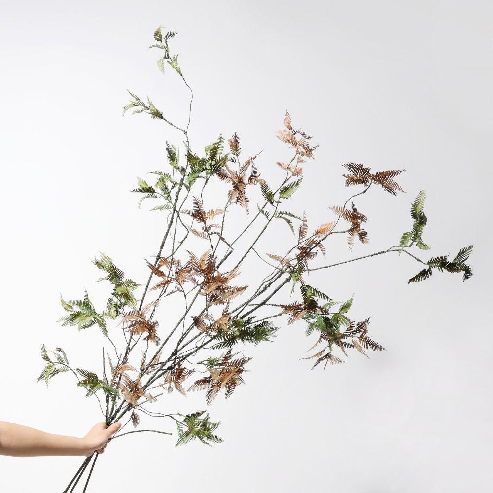 Plastic Material Plastic Green Plants Simulation Mangfern Branches Garden Decoration