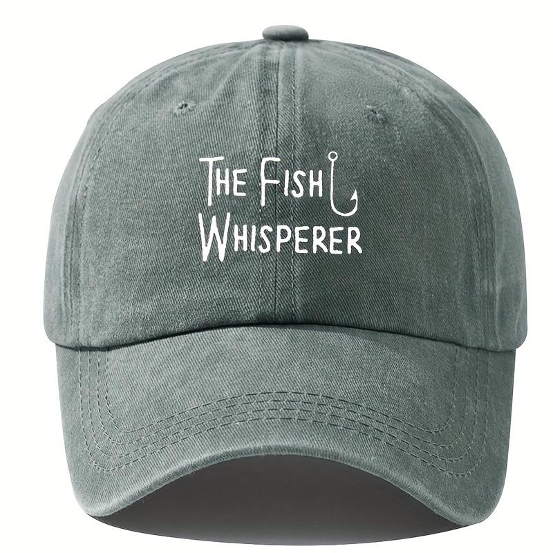 

Baseball Cap Versatile Hip Hop Dad Trucker Hat Outdoor Travel Fishing Hat сірий