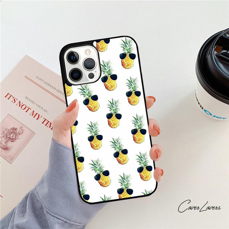 Tropical Pineapple Phone Case For Apple iPhone 17 Air Pro Max Plus Coque For iPhone 17 Air 14 15 16 13 12 Max Cover