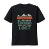 Geocaching T Shirt Now I Have An Excuse For Getting Lost Funny Outdoor Adventure Stylish Top F